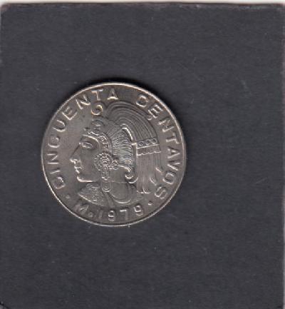 Beschrijving: 50 Centavos INDIAN 